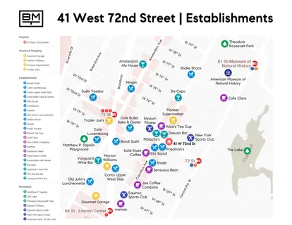 $988,000 | 41 West 72nd Street, Unit 10B | Upper West Side