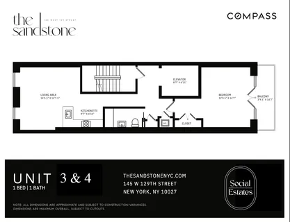 $699,000 | 145 West 129th Street, Unit 4 | Central Harlem