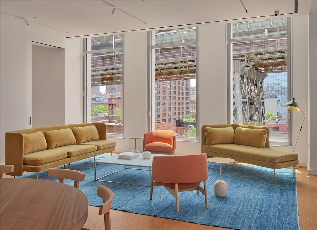 5 South 5th Street, Unit PH2B Brooklyn, NY 11249 - Photo 25 of 27 a living room with furniture and a large window