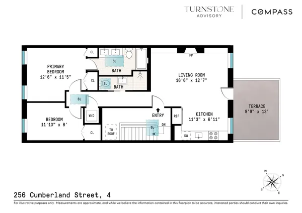 $7,995 | 256 Cumberland Street, Unit 4 | Fort Greene