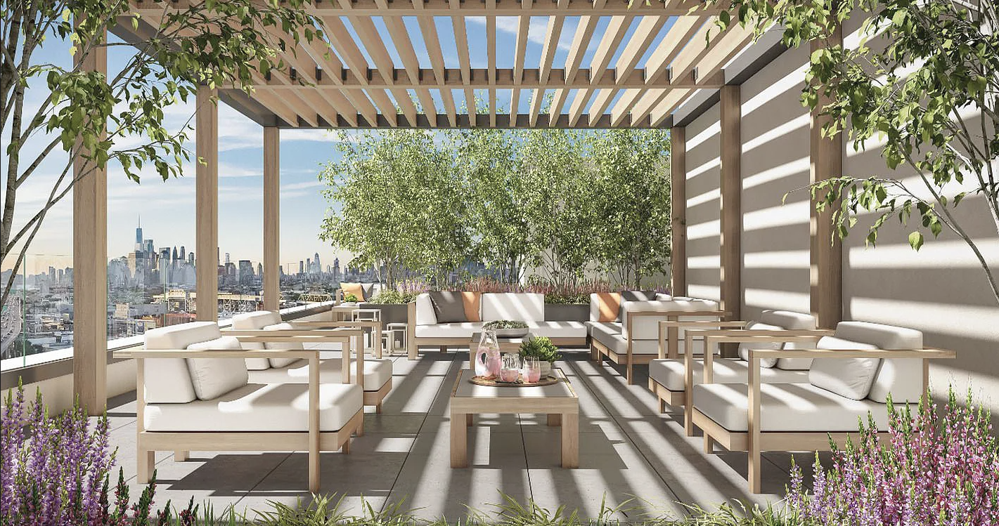 181 18th Street, Unit 408 Brooklyn, NY 11215 - Photo 9 of 13 a picture of city view with outdoor seating