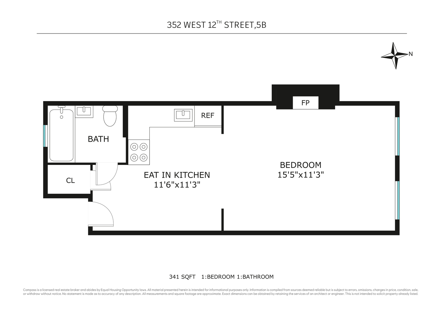 352 West 12th Street 5B W. Greenwich Village New York NY 10014