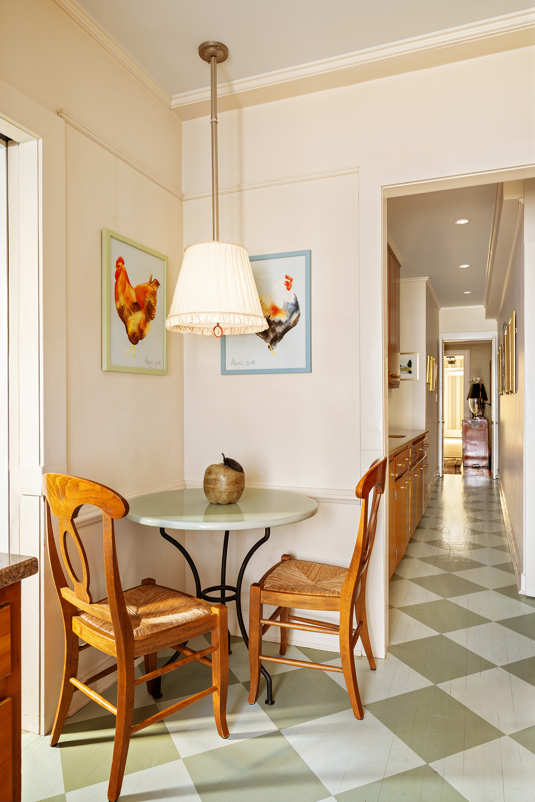 70 East 77th Street, Unit 6A Manhattan, NY 10075 - Photo 7 of 17 a view of a dining room with furniture and wooden floor