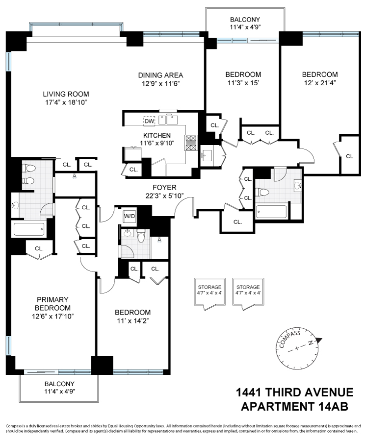 1441 3rd Avenue, Unit 14AB Manhattan, NY 10028 - Photo 14 of 16