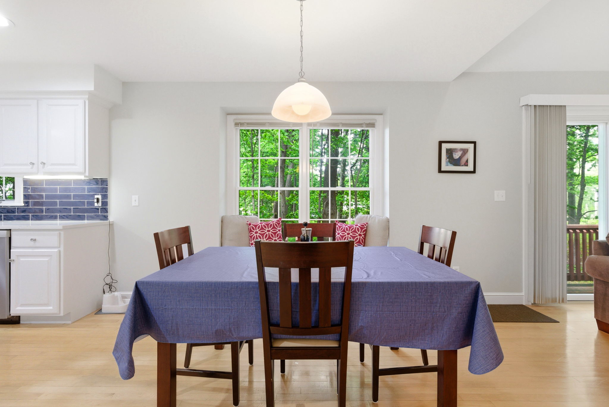 2 Laurel Street Lexington, MA 02421 - Photo 15 of 46 a view of a dining room with furniture window and outside view