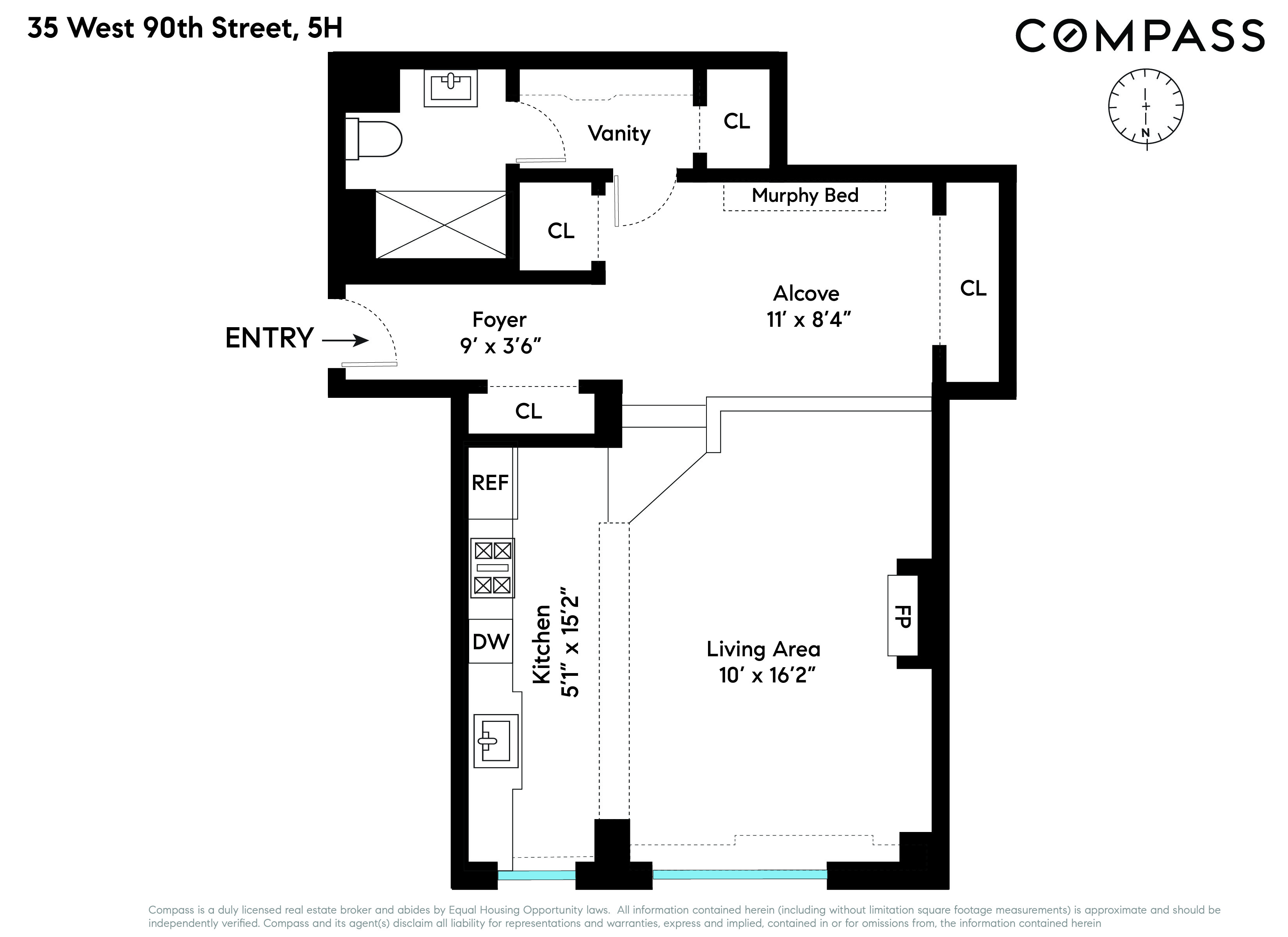 35 West 90th Street, Unit 5H Manhattan, NY 10024 - Photo 8 of 8