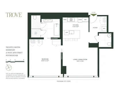 $4,500,000 | 25 West 28th Street, Unit PH42B | NoMad