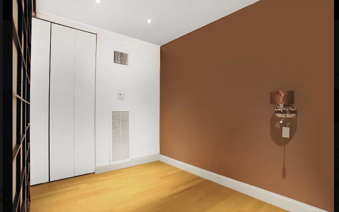 88 Greenwich Street, Unit 821 Manhattan, NY 10006 - Photo 3 of 10 a view of a room with a empty space