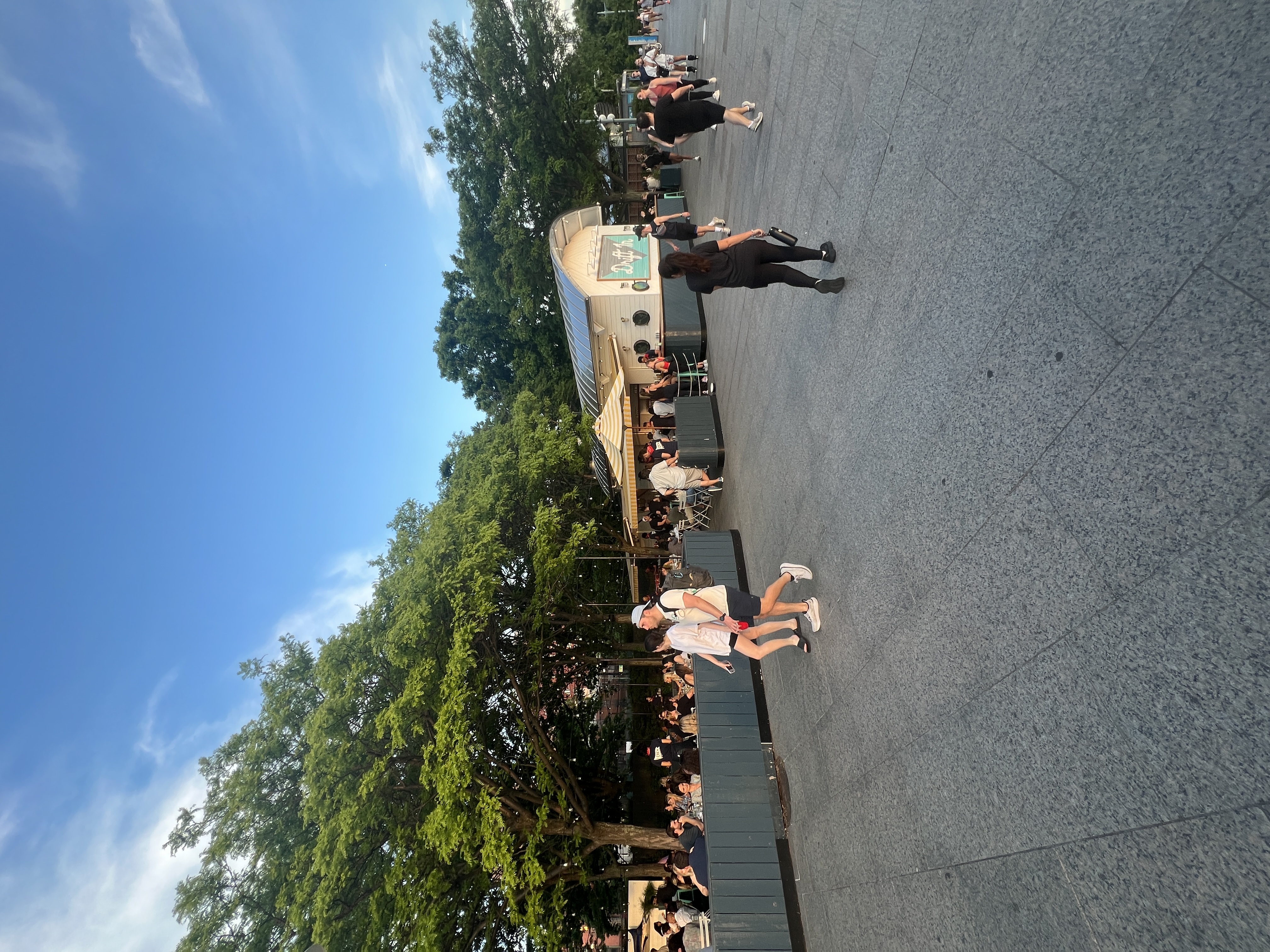 167 Perry Street, Unit 5D Manhattan, NY 10014 - Photo 15 of 18 a view of an outdoor space with parked