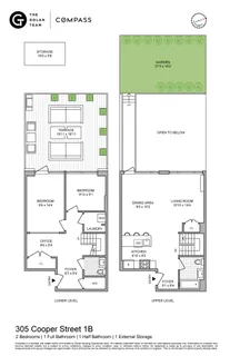 $845,000 | 305 Cooper Street, Unit 1B | Bushwick