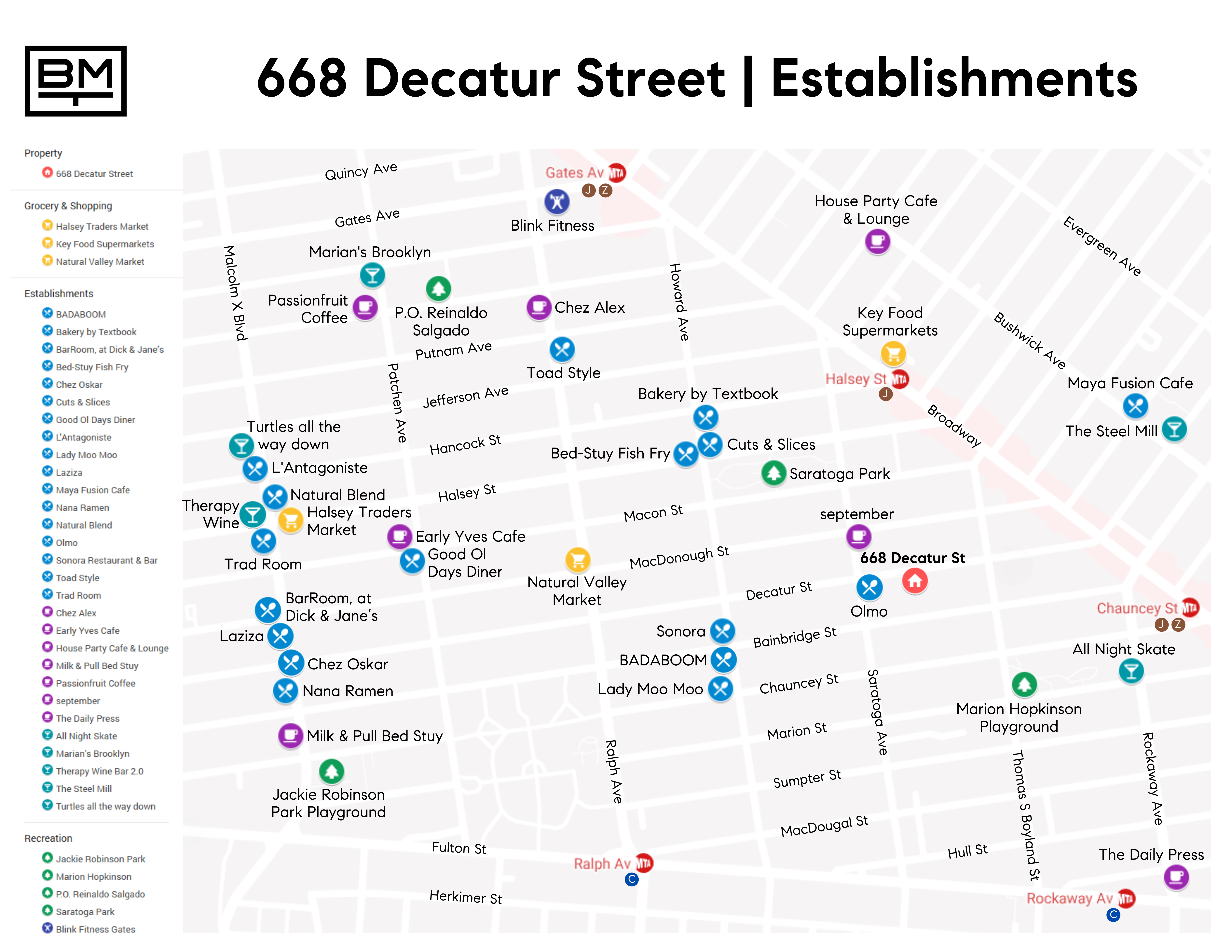 668 Decatur Street Brooklyn, NY 11233 - Photo 13 of 14 a white cabinet sitting next to a white refrigerator