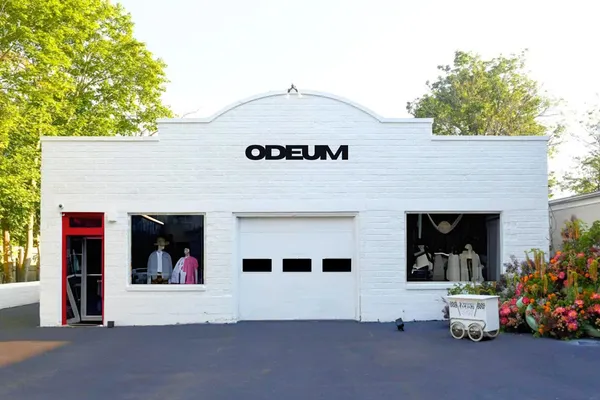a view of a car garage