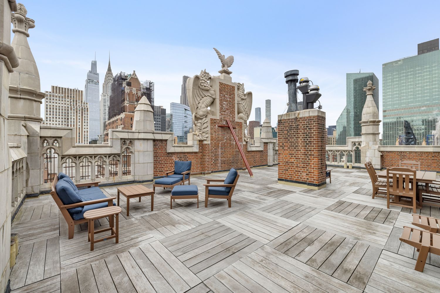 25 Tudor City Place, Unit 922 Manhattan, NY 10017 - Photo 6 of 9 a view of roof deck with patio