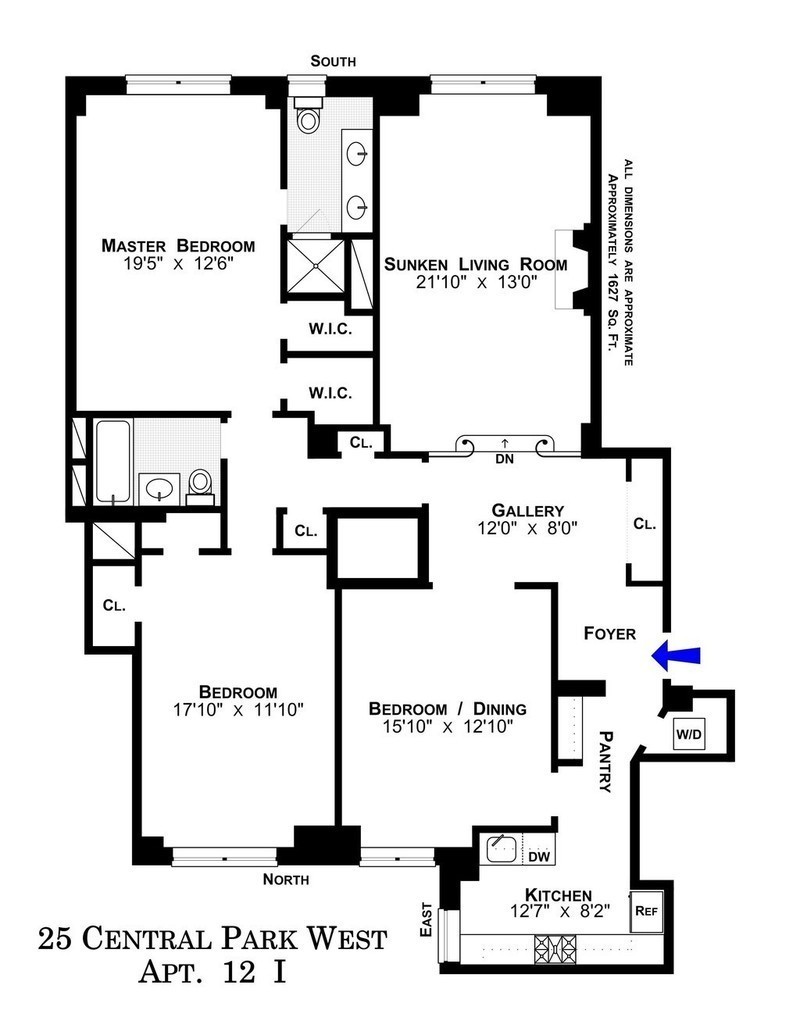 25 Central Park West, Unit 12I Manhattan, NY 10023 - Photo 7 of 7