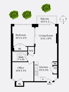 $745,000 | 558 West 150th Street, Unit 301 | Hamilton Heights