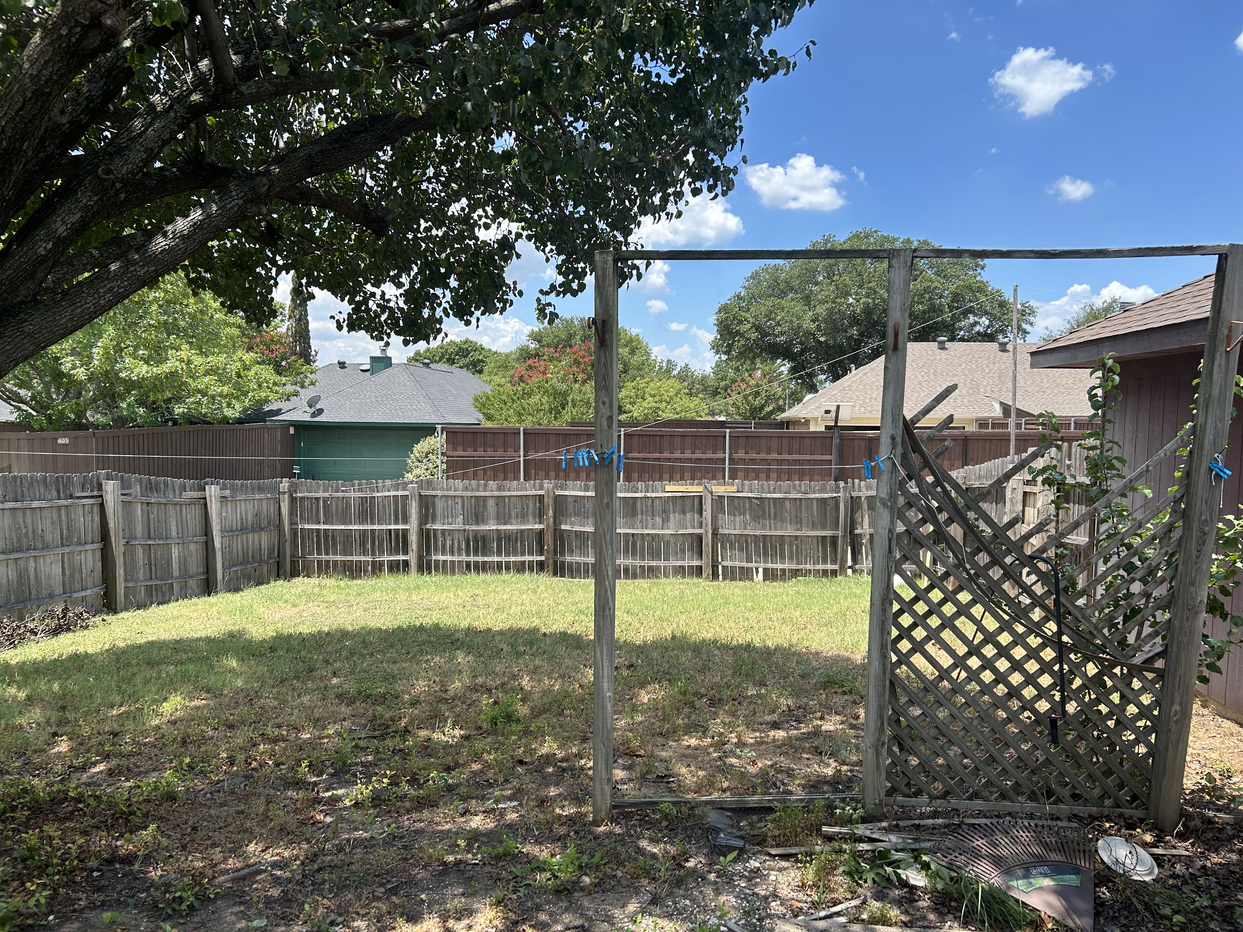 408 Rose Drive Allen, TX 75002 - Photo 10 of 11 a view of a backyard
