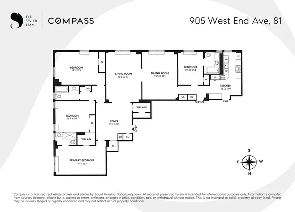 $3,250,000 | 905 West End Avenue, Unit 81 | Upper West Side