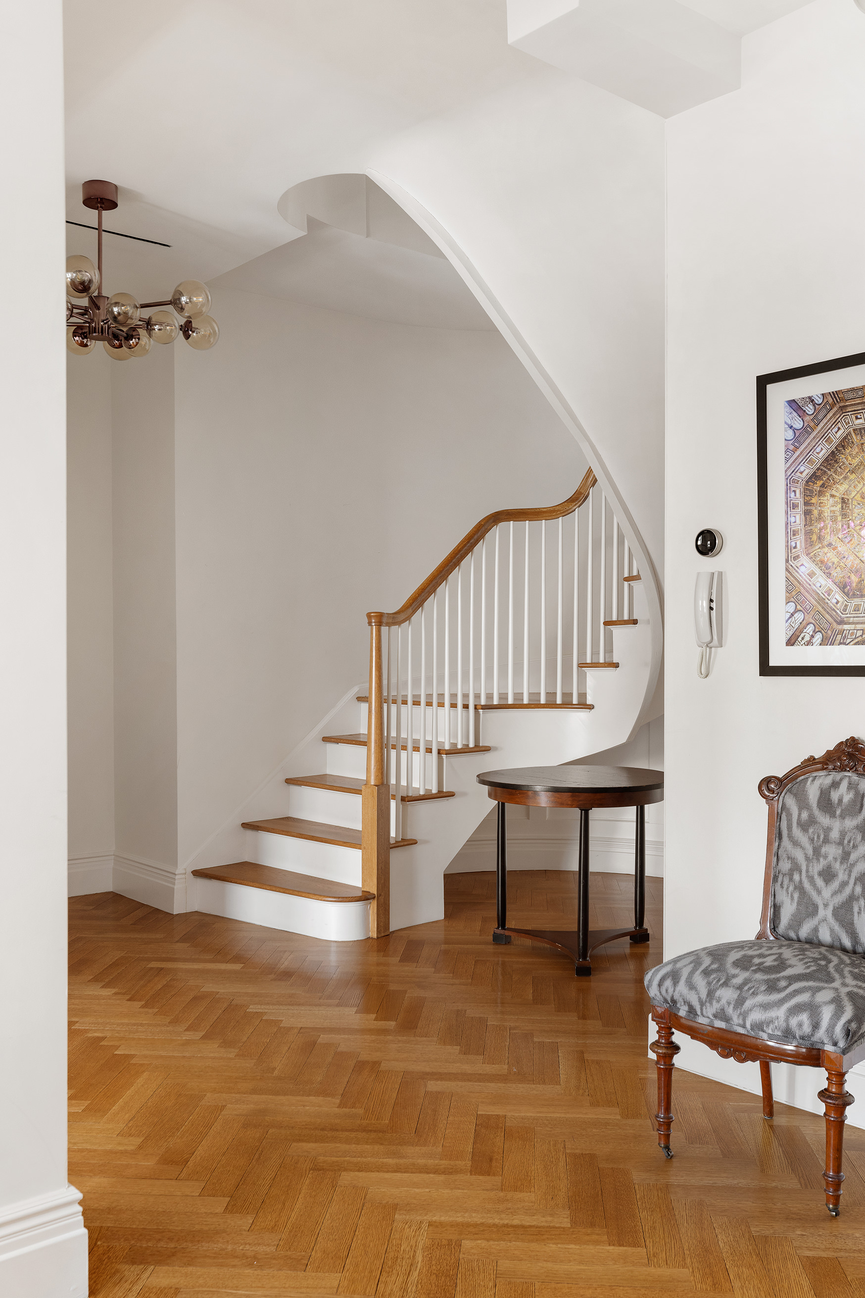 137 Riverside Drive, Unit 2D Manhattan, NY 10024 - Photo 11 of 20 a view of entryway livingroom and hall with wooden floor