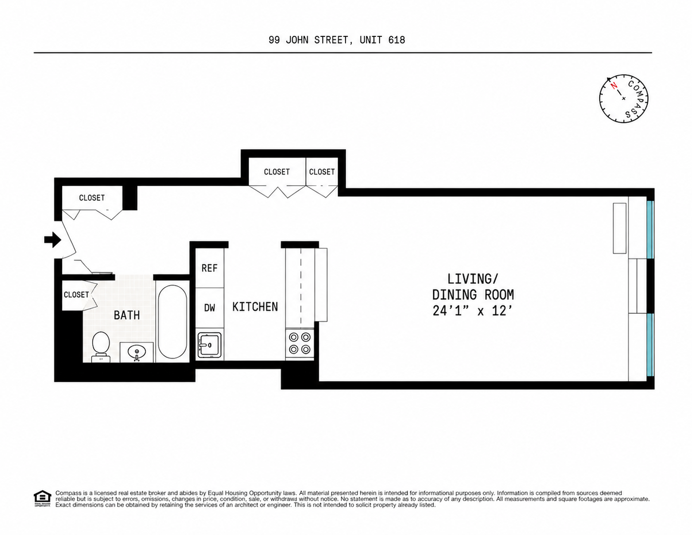 99 John Street, Unit 618 Manhattan, NY 10038 - Photo 5 of 5