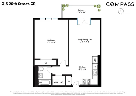 $750,000 | 315 20th Street, Unit 3B | Greenwood Heights