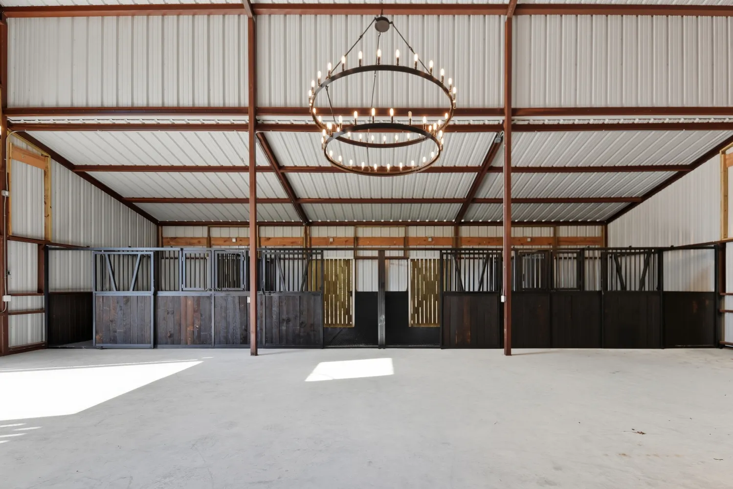 a view of a backyard of a house