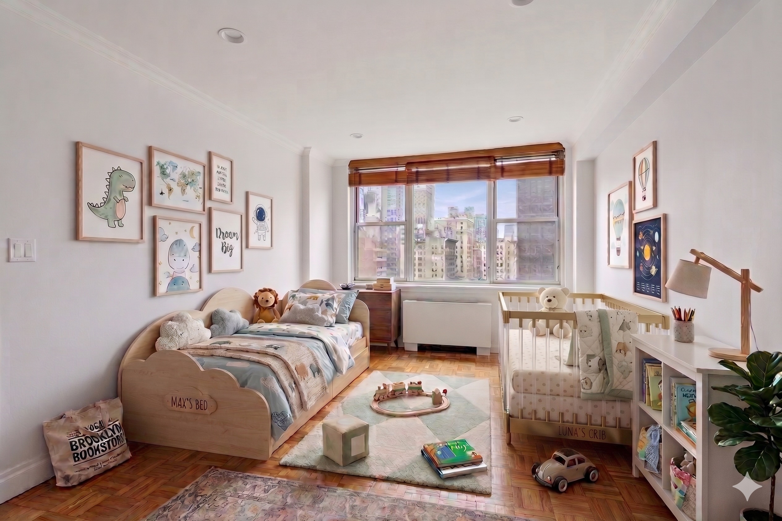 175 East 62nd Street, Unit 12A Manhattan, NY 10065 - Photo 8 of 24 a bedroom with bed and a large window