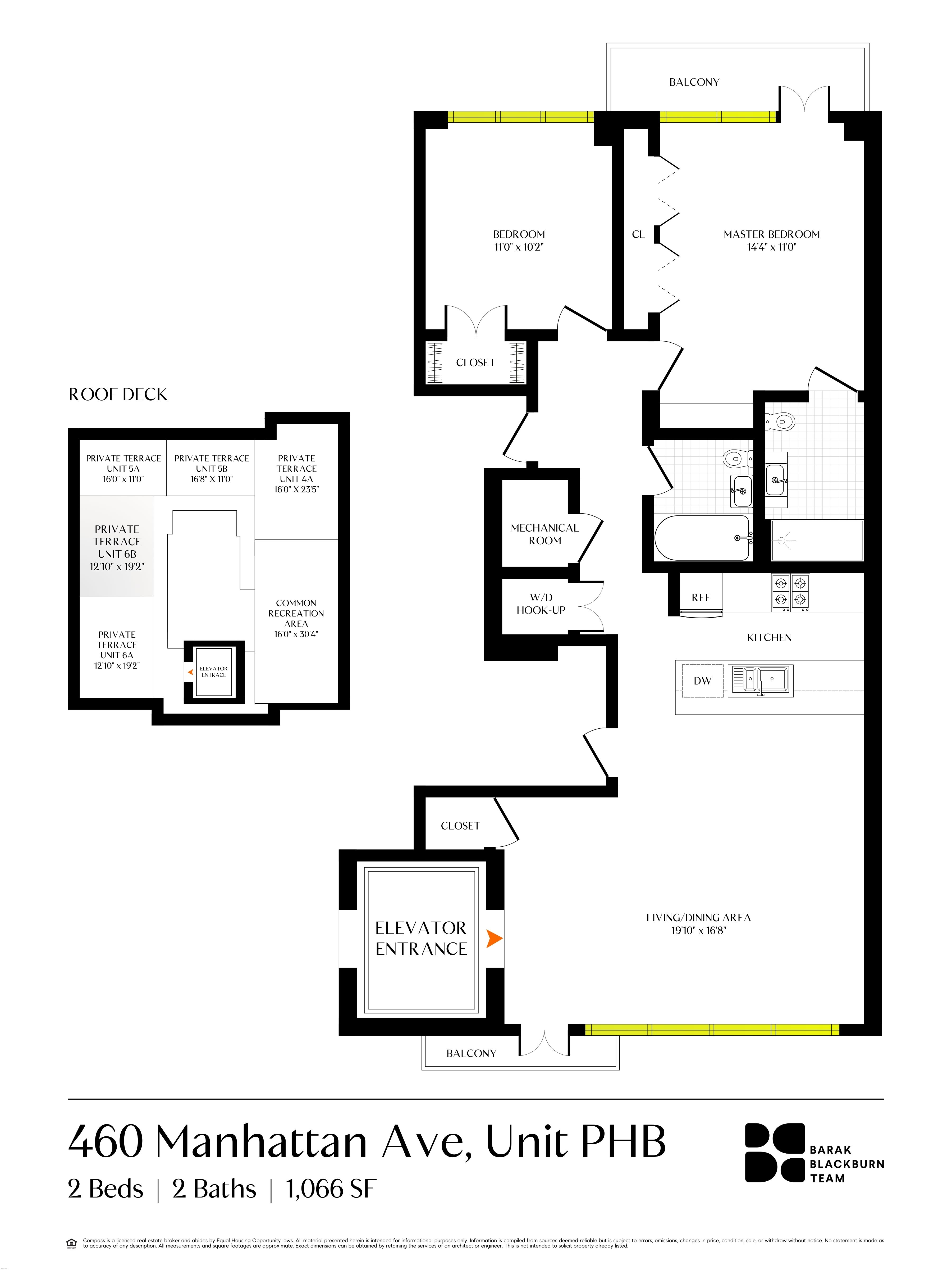 460 Manhattan Avenue, Unit PHB Brooklyn, NY 11222 - Photo 16 of 16 unknown