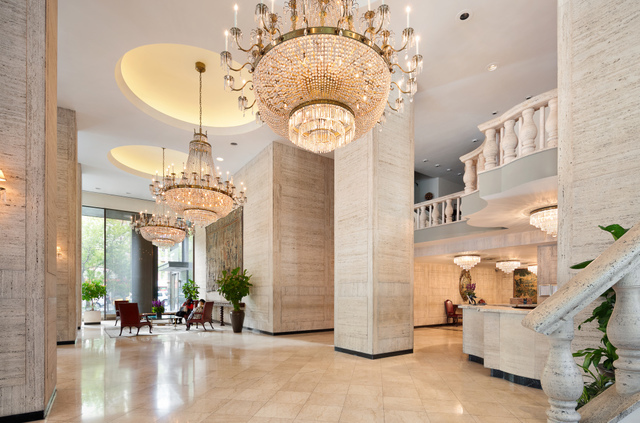 303 East 57th Street, Unit 44G Manhattan, NY 10022 - Photo 18 of 19 a view of a living room and chandelier