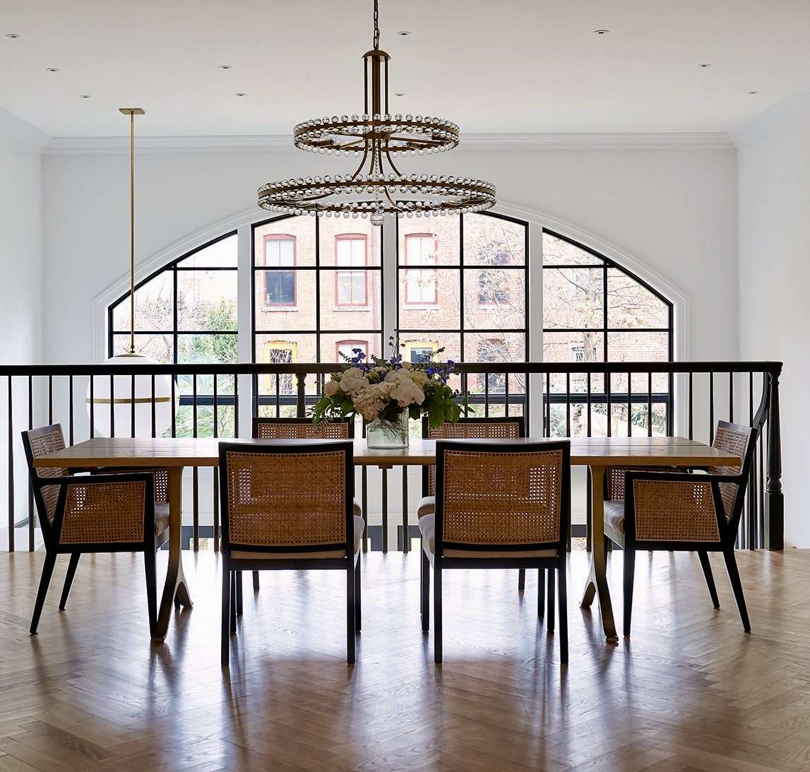 435 Clinton Avenue Brooklyn, NY 11238 - Photo 3 of 27 a view of a dining room with furniture window and wooden floor
