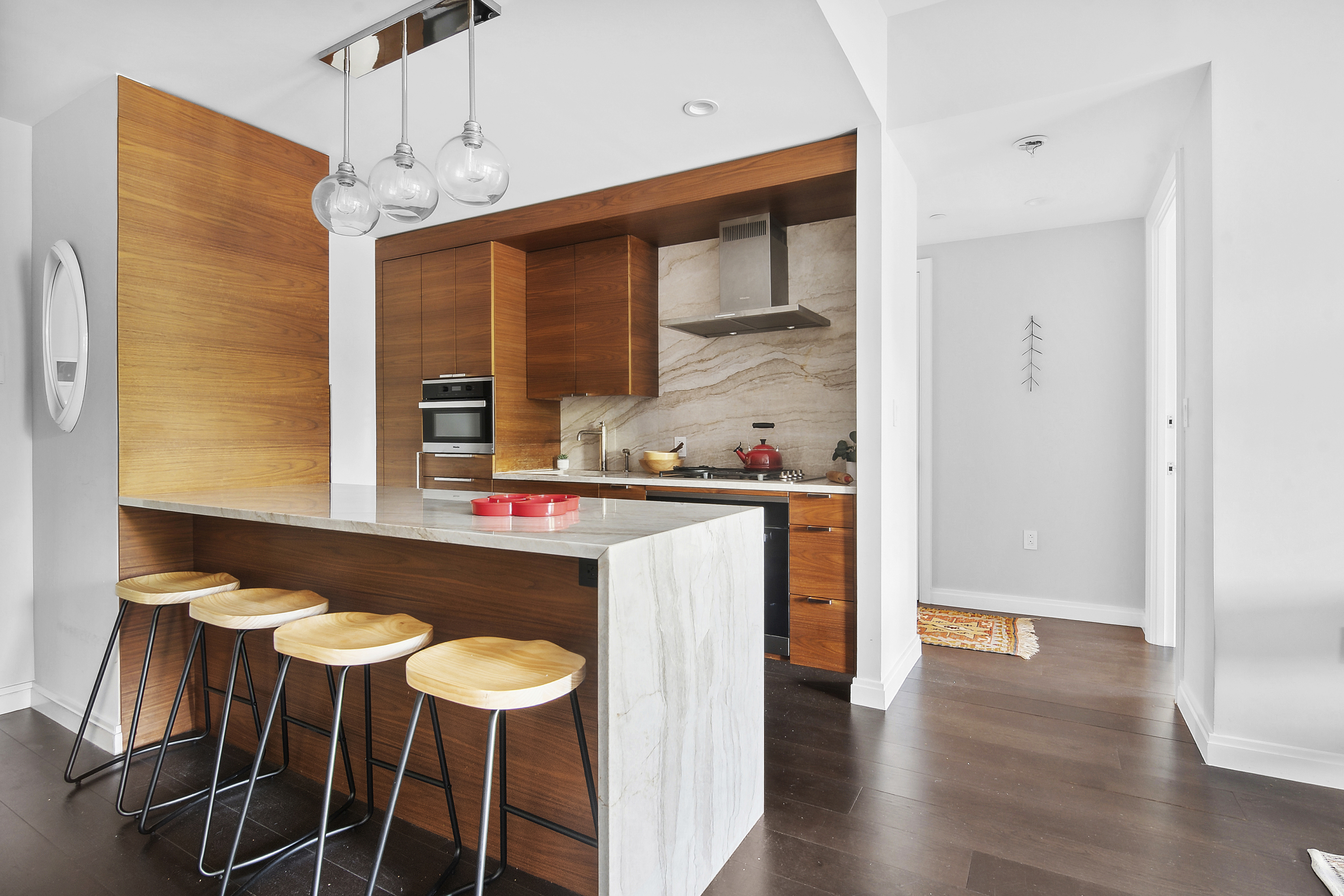 613 Baltic Street, Unit 2C Brooklyn, NY 11217 - Photo 4 of 16 a dining room with furniture and wooden floor