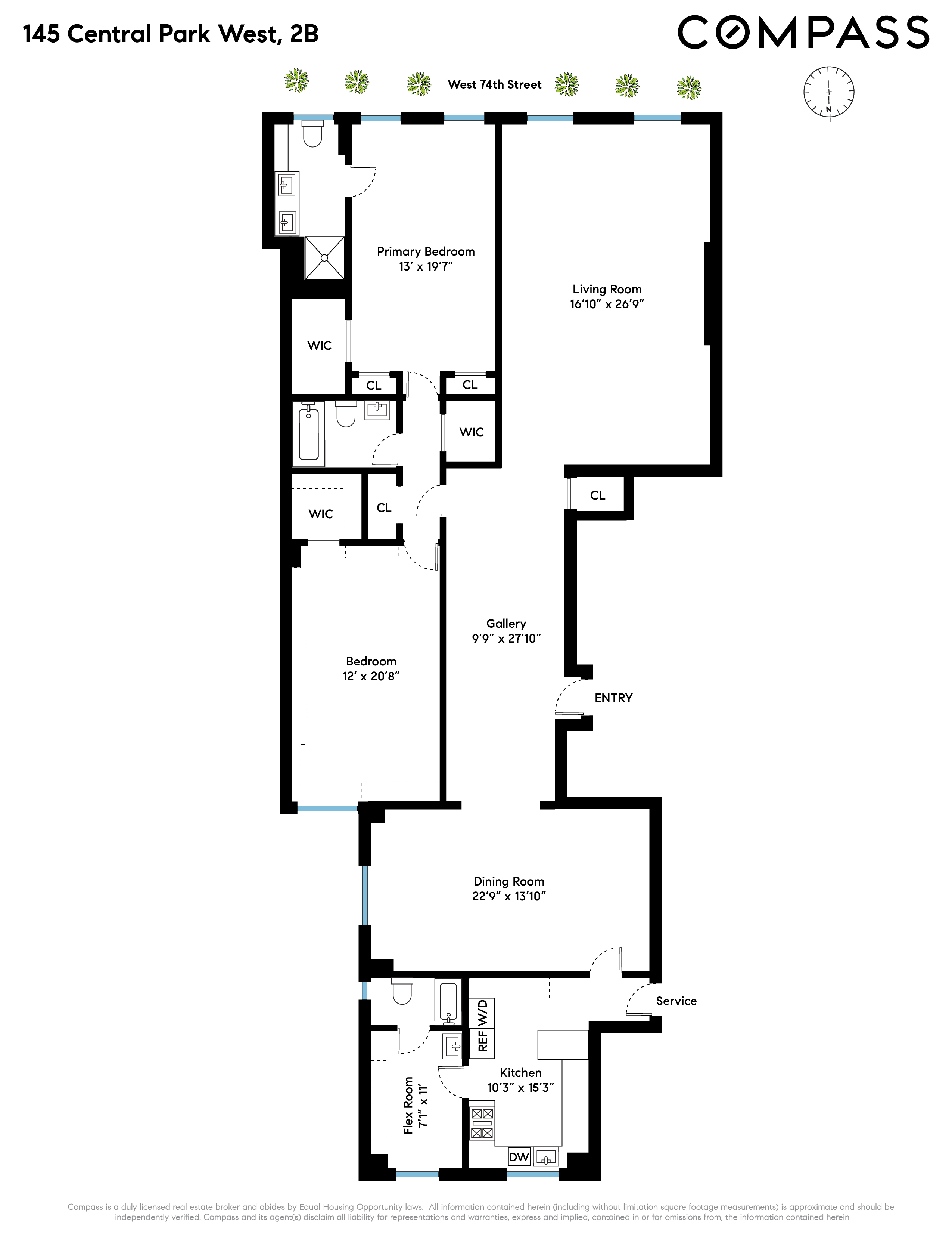 145-146 Central Park West, Unit 2B Manhattan, NY 10023 - Photo 12 of 12