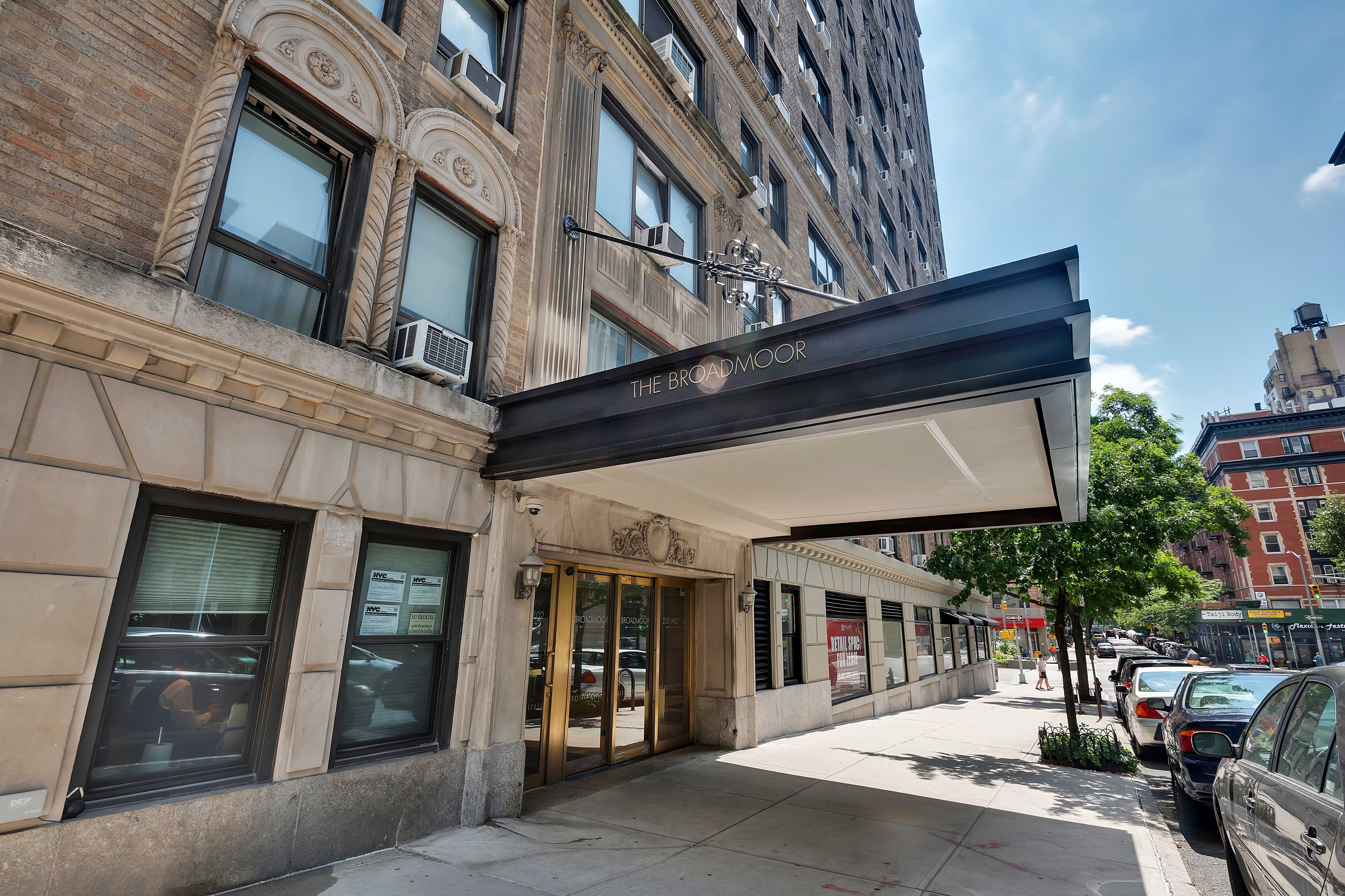 235 West 102nd Street, Unit 5V Manhattan, NY 10025 - Photo 14 of 15 a front view of a building with traffic signal lights