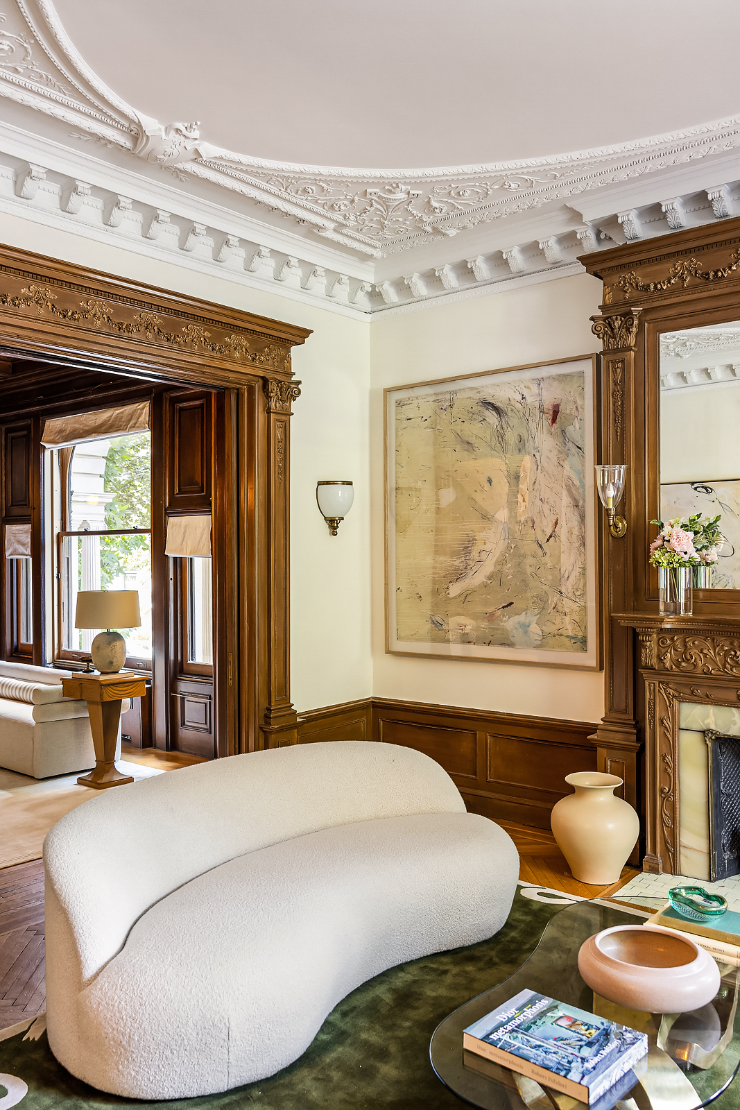 18 Prospect Park West Brooklyn, NY 11215 - Photo 39 of 40 a living room with furniture and a large window