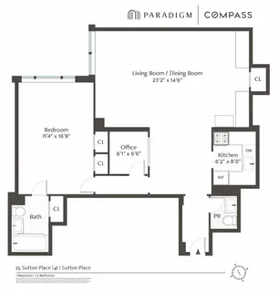$675,000 | 25 Sutton Place South, Unit 4I | Sutton Place