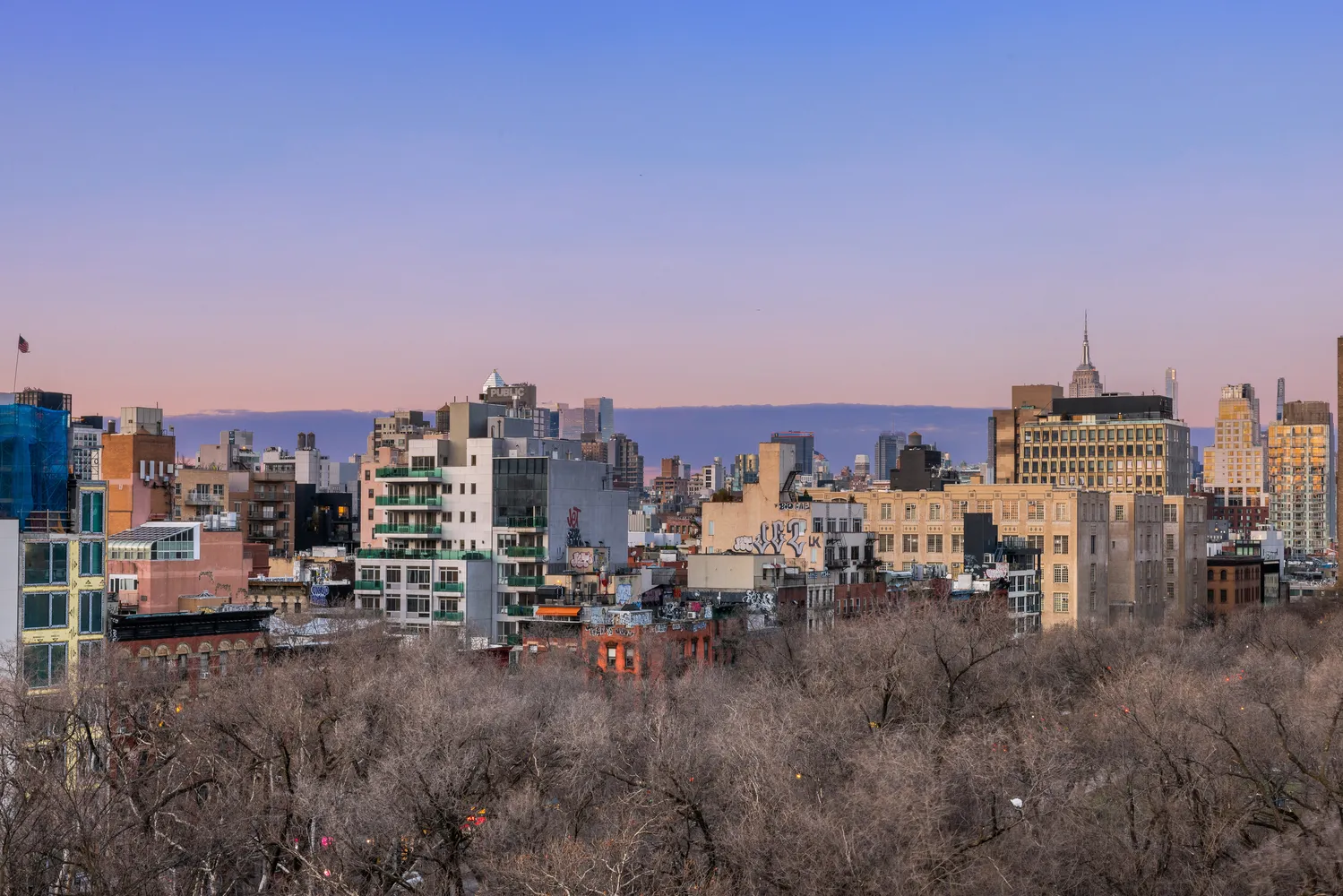 a view of a city