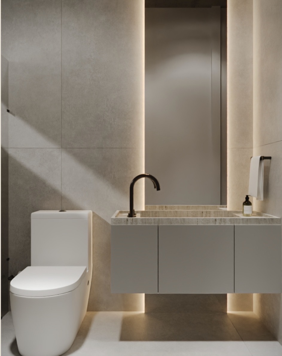 3310 Elizabeth Street Miami, FL 33133 - Photo 9 of 12 a white toilet sitting next to a bathroom sink