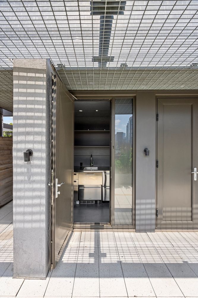 a view of a entryway door