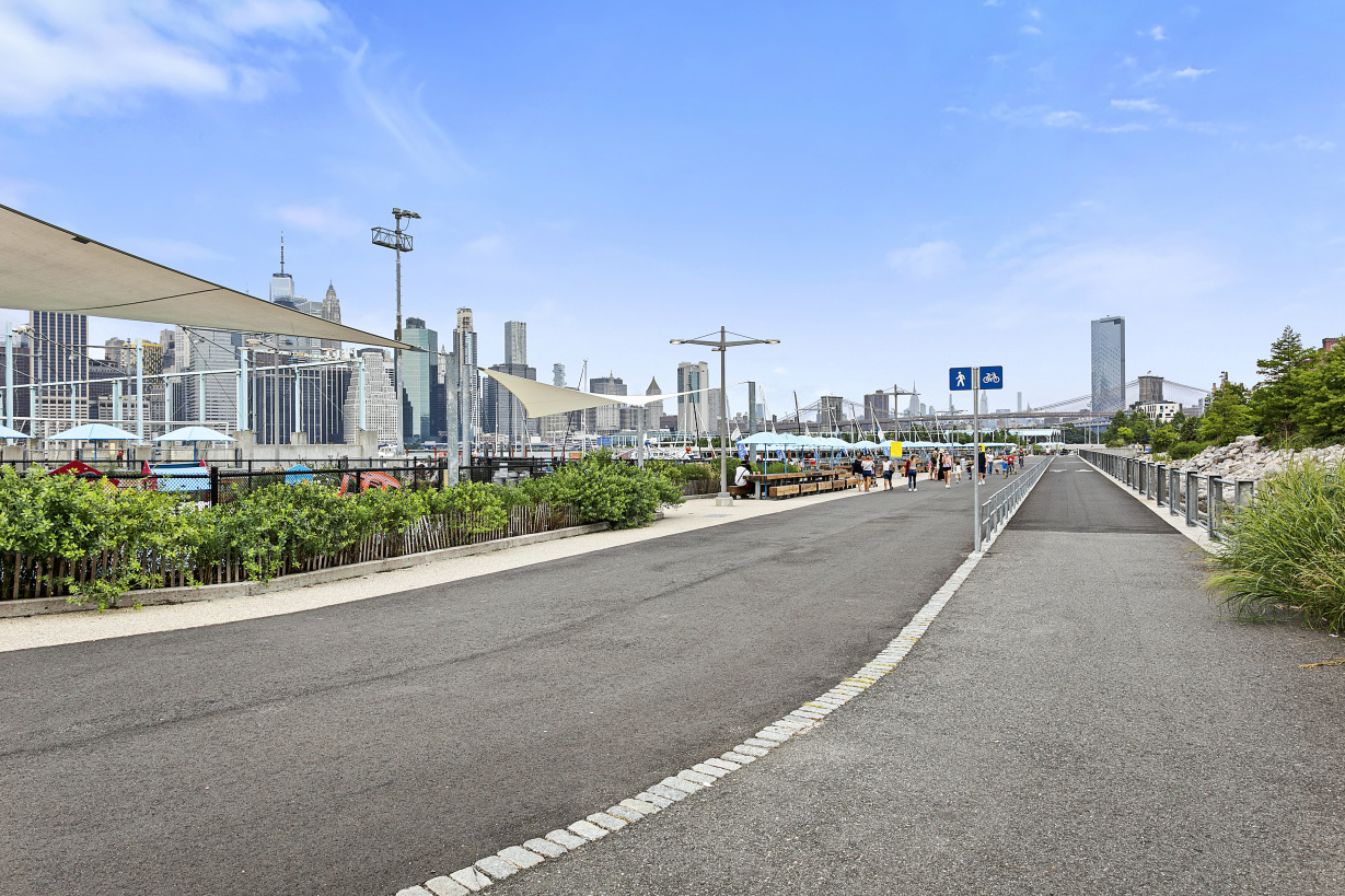 360 Furman Street, Unit 1036 Brooklyn, NY 11201 - Photo 34 of 45 a view of a city street with a house