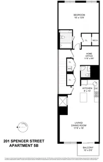 $1,150,000 | 201 Spencer Street, Unit 5B | Bedford-Stuyvesant