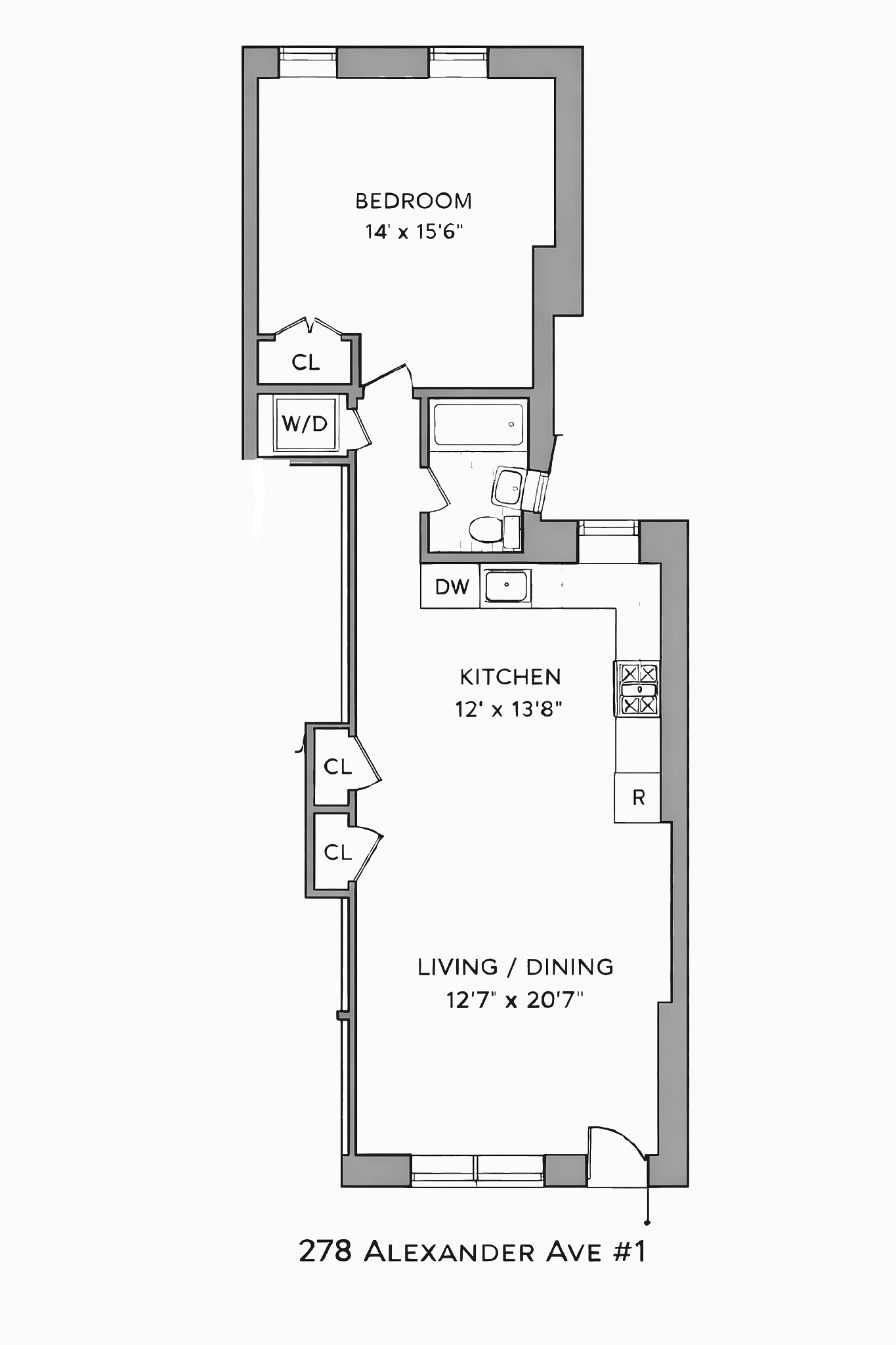 278 Alexander Avenue, Unit 1 Bronx, NY 10454 - Photo 7 of 7 Gallery Image 7