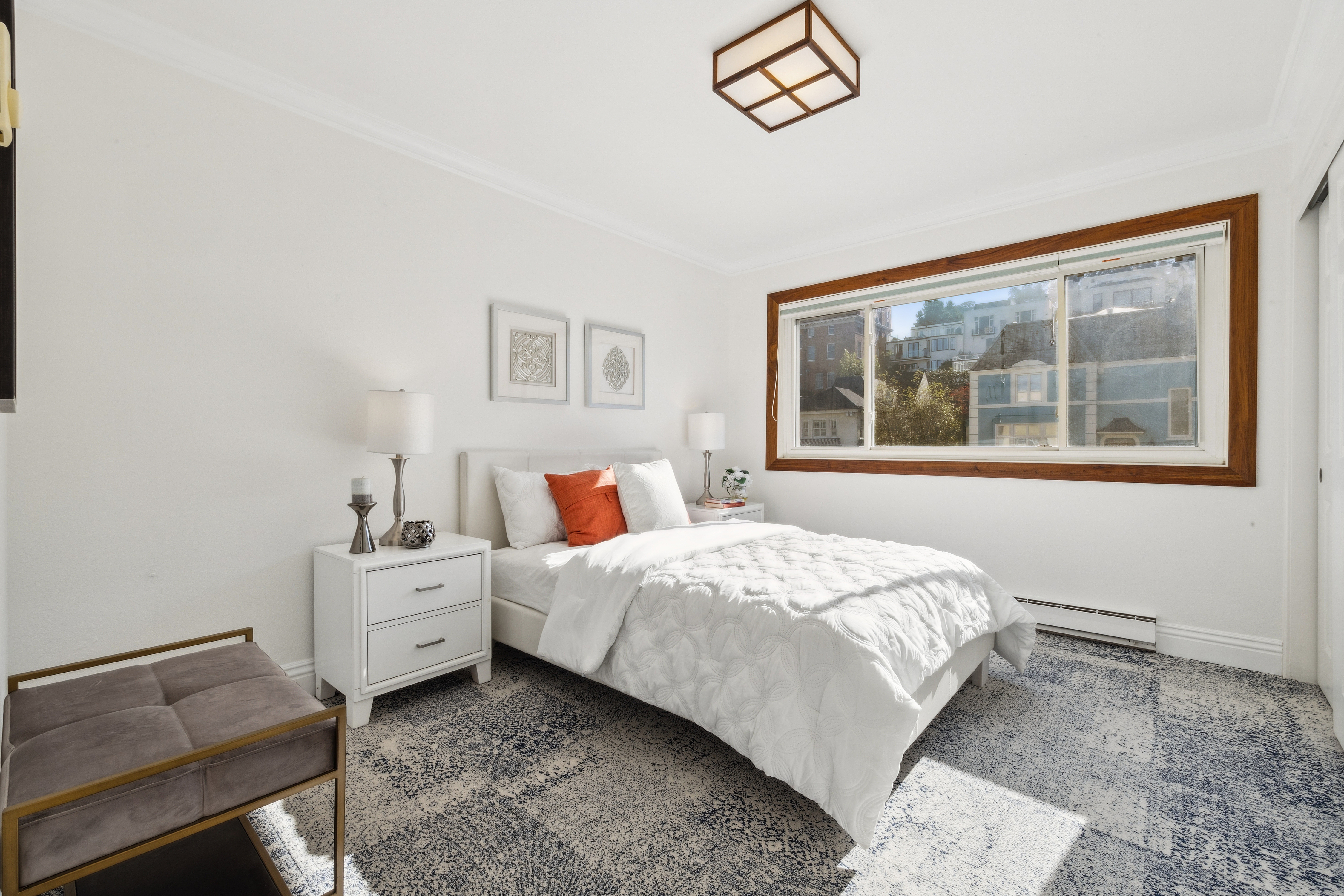 1998 Pacific Avenue San Francisco, CA 94109 - Photo 15 of 28 a bedroom with bed and a window