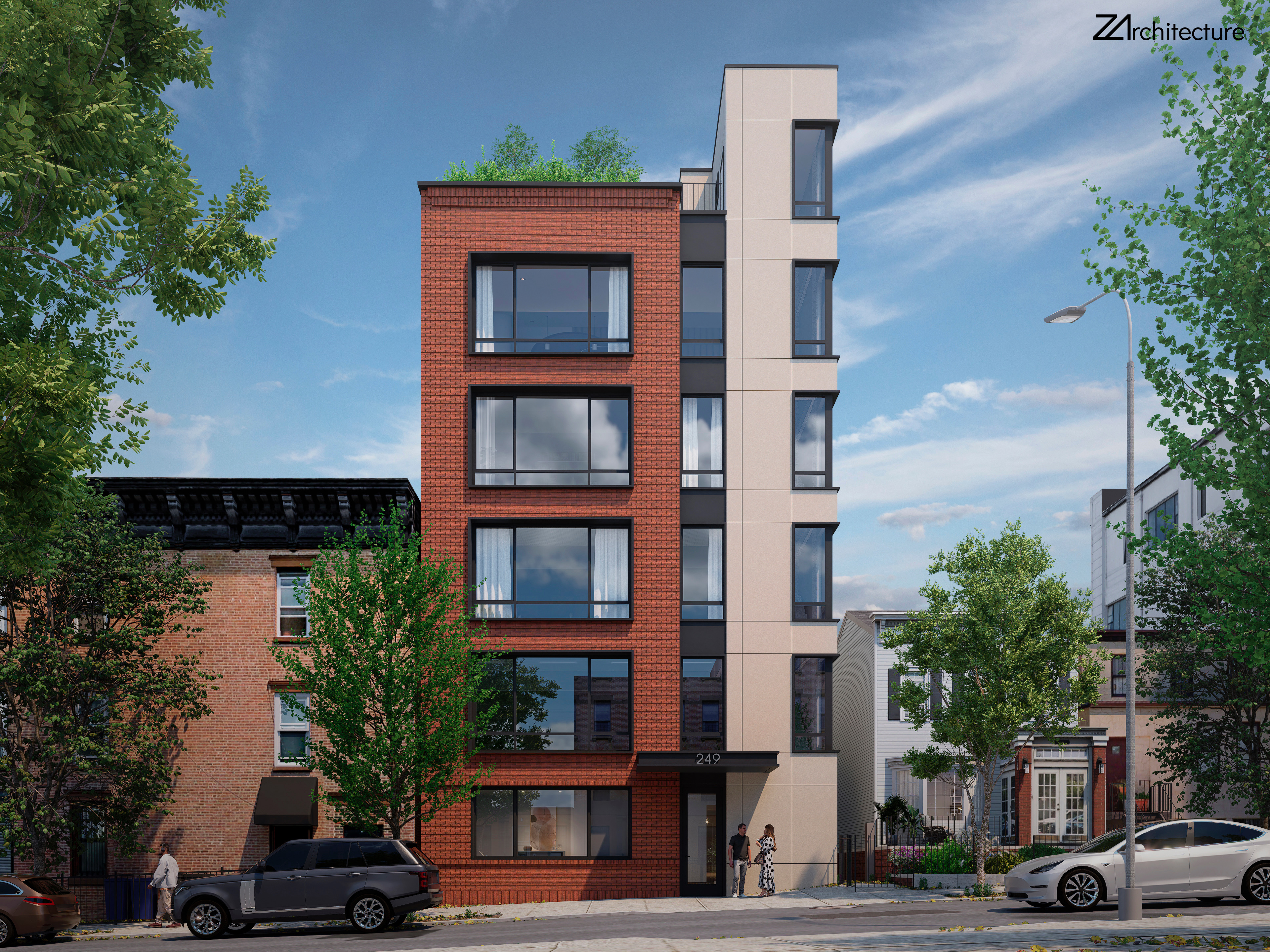 249 18th Street, Unit 1 Brooklyn, NY 11215 - Photo 11 of 12 a front view of a building with street view