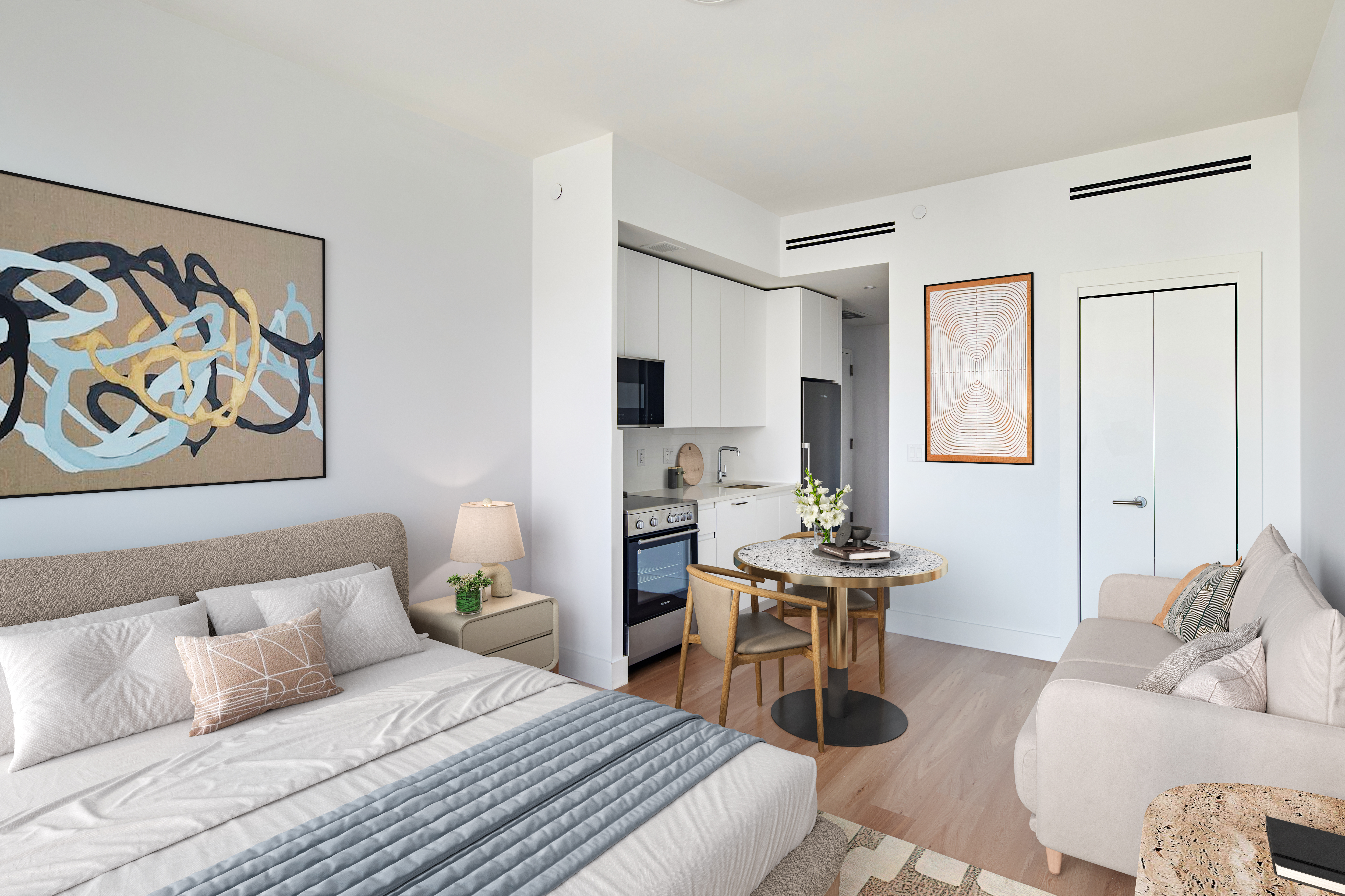 340 Lenox Road, Unit 4B Brooklyn, NY 11226 - Photo 2 of 24 a living room with furniture