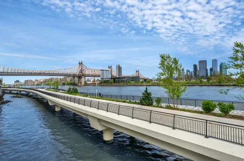 a view of city from balcony