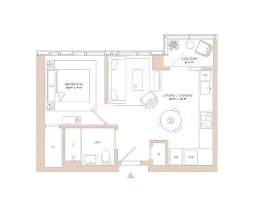 $998,000 | 300 West 30th Street, Unit 6A | Chelsea