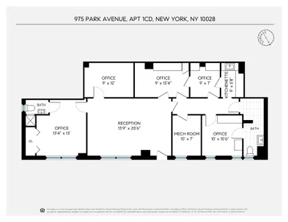 $1,195,000 | 975 Park Avenue, Unit 1CD | Upper East Side