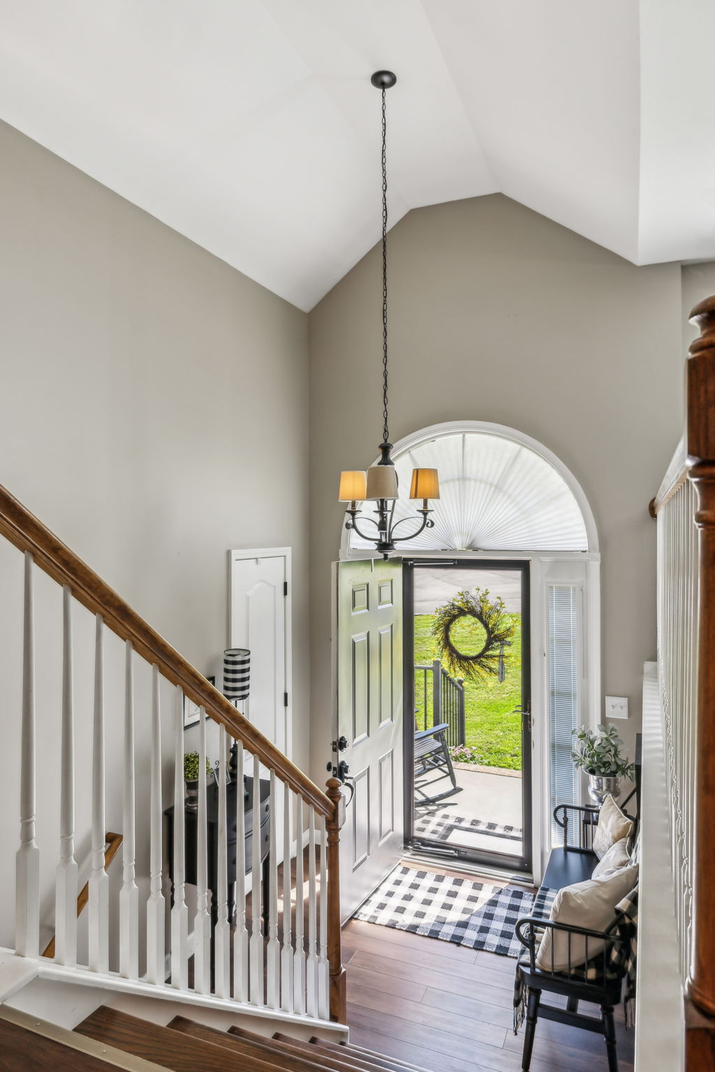 405 Billy Lane Spring Hill, TN 37174 - Photo 7 of 39 a view of an entryway door with chandelier