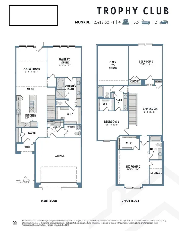 $698,000 | 136 Claire Drive, Trophy Club, TX 76262