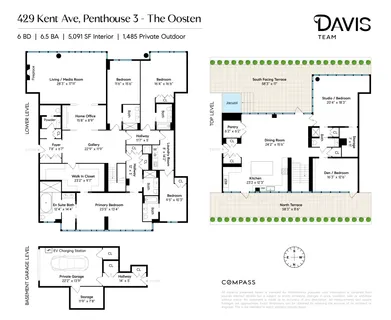 $5,500,000 | 429 Kent Avenue, Unit PH3 | Williamsburg