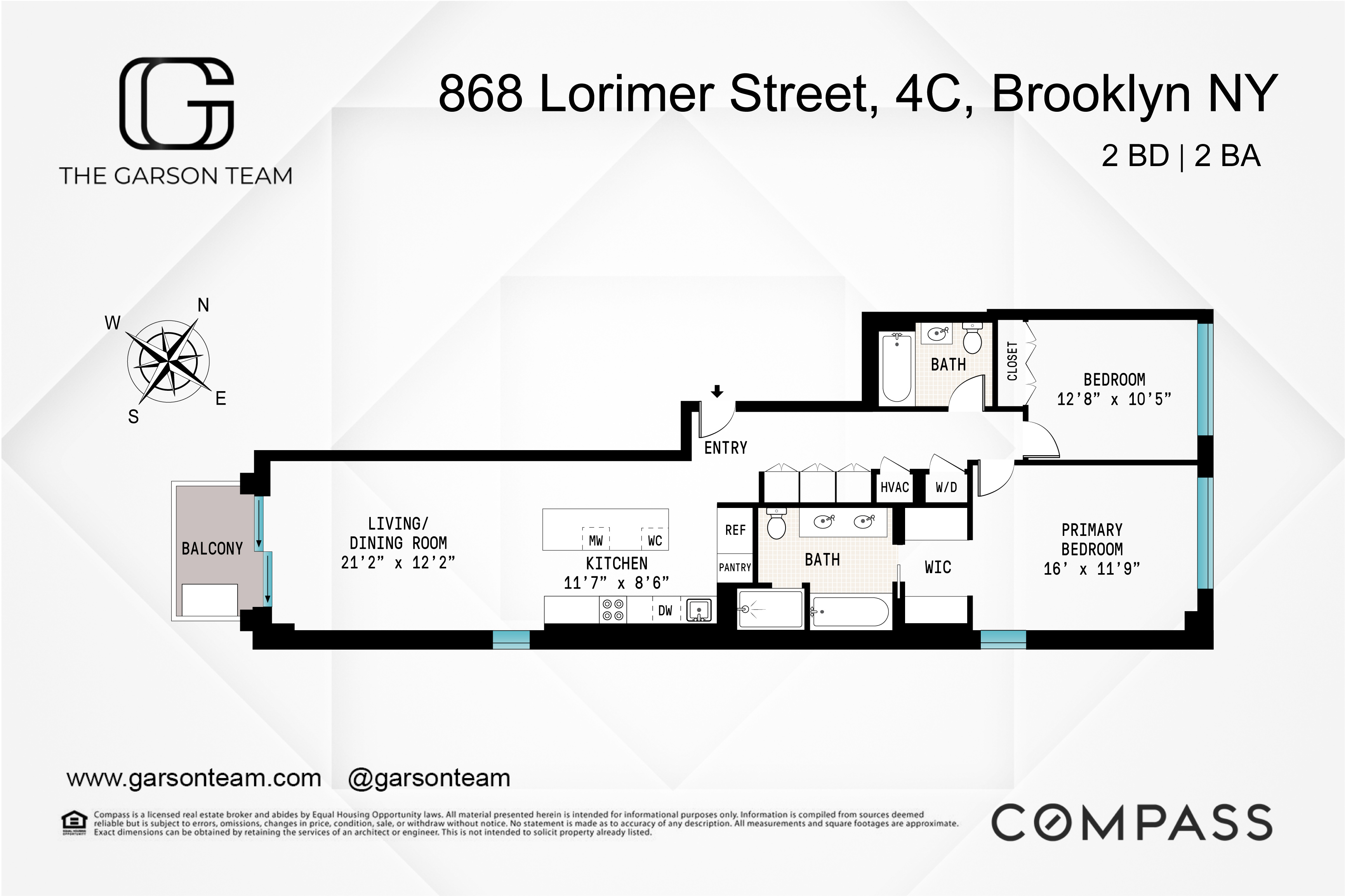 868 Lorimer Street, Unit 4C Brooklyn, NY 11222 - Photo 14 of 14
